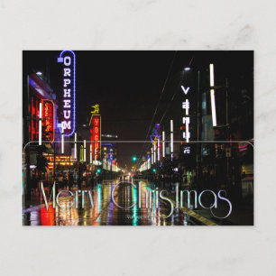 Cartão Postal Feliz Natal, Vancouver.
