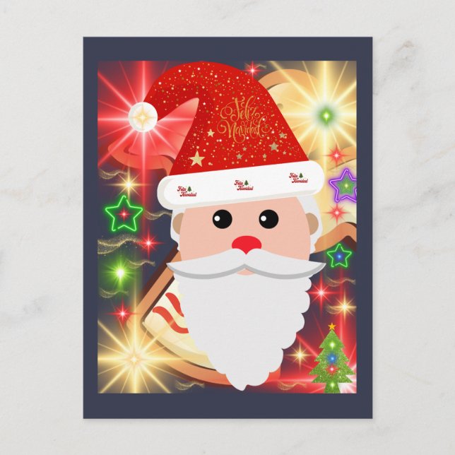 Cartão Postal Feliz Navidad  (Frente)