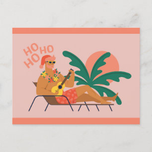Cartão Postal Feliz Papai Noel