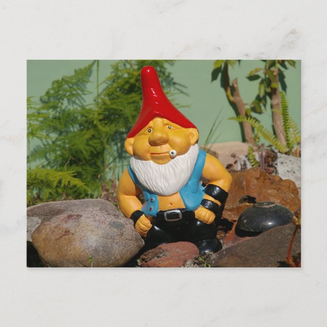 Cartão Postal feliz papo (Frente)