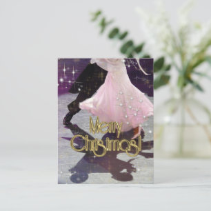 Cartão postal Feliz para os Dançarinos de Natal
