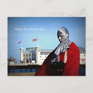 Cartão Postal Feliz Rua. Dia do George