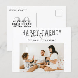 Cartão Postal Feliz Vinte e Dois Típicos Feriado de Fotografia