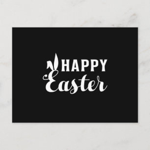 Cartão Postal felz pascoa Páscoa Primavera Engraçado Ovo Prese