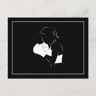 Cartão Postal Female Boxer