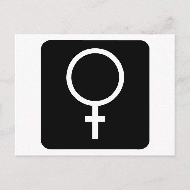 Cartão Postal Feminino (Frente)