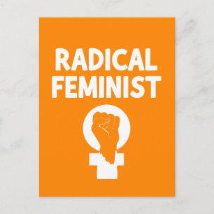 Cartão Postal Feminista Radical