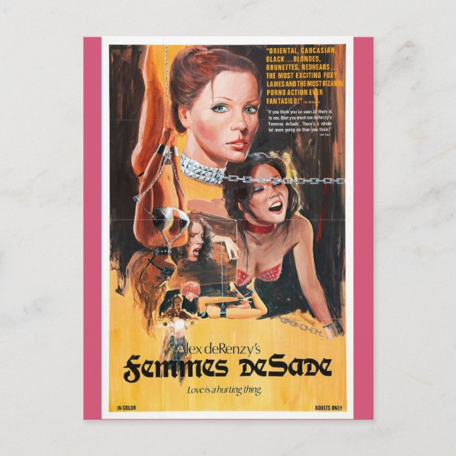 CARTÃO POSTAL FEMMES DESADE (Frente)