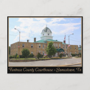 Cartão Postal Fentress County Courthouthouthouse - Jamestown, TN
