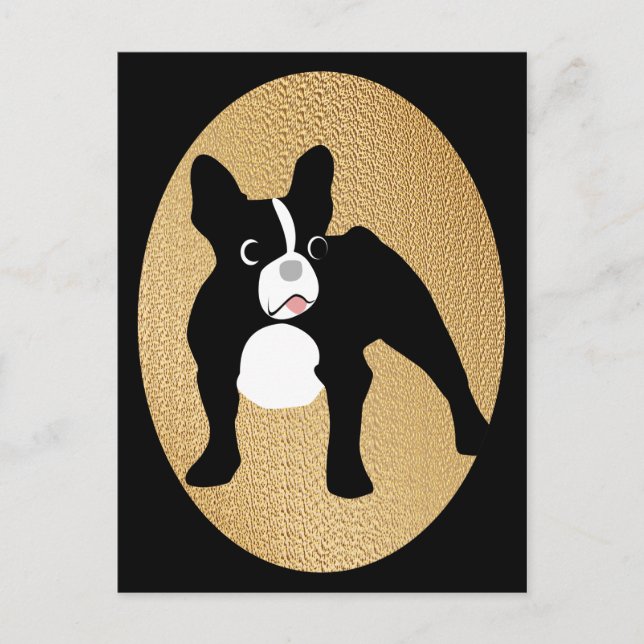 Cartão Postal Ferdie Frenchie (Frente)