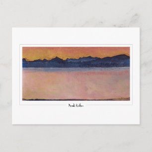 Cartão Postal Ferdinand Hodler #104 - Cartão-postal de arte