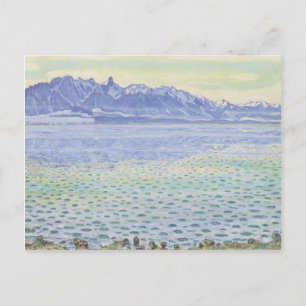 Cartão Postal Ferdinand Hodler- Thun, Stockhornkette