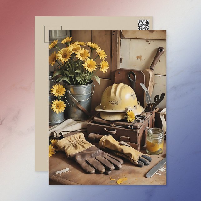 Cartão Postal Feriado de Chapéu do duro (Criador carregado)