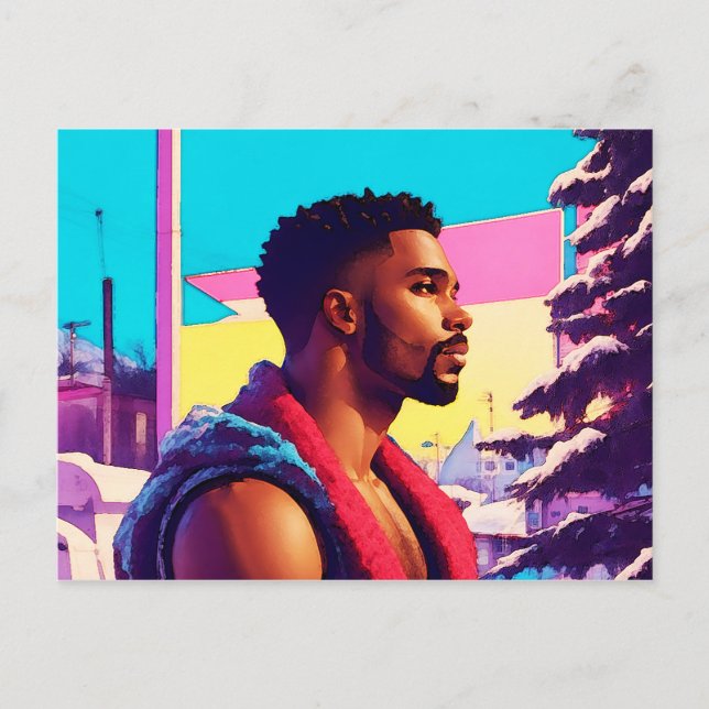 Cartão Postal Feriado de inverno 01 (Frente)