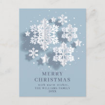 Feriado de Natal em Floco de Neve