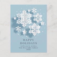 Feriado de Natal em Floco de Neve