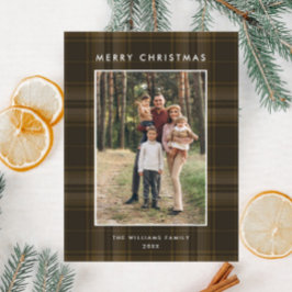 Cartão Postal Feriado de saudação da Xadrez de Natal retrógrada