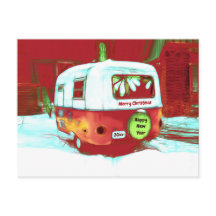 Feriado de Vintagem Vermelha Vermelha de Natal