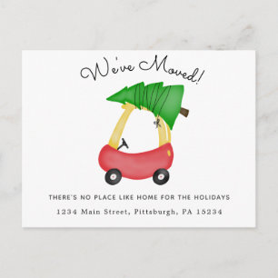 Cartão Postal Feriado Mudamos o novo lançamento