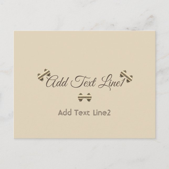 Cartão Postal Feriado Personalizado - Vibe (Frente)