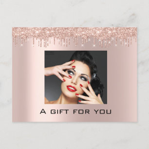 Cartão Postal Feriados de Certificados de Presente Drives de Ros