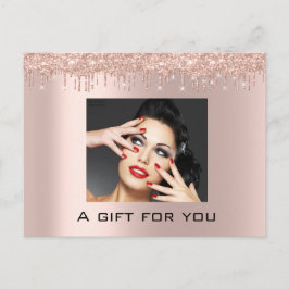 Cartão Postal Feriados de Certificados de Presente Drives de Ros