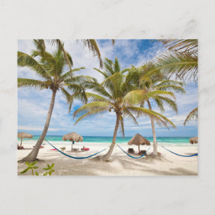 Cartão Postal Férias Beach