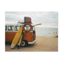 Férias Cênicas de Arte de Praia e Verão de Vintage