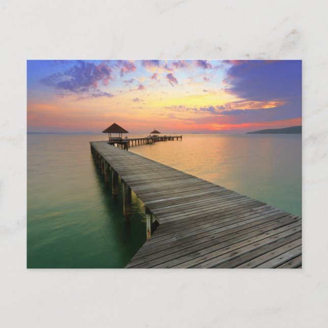 Cartão Postal Férias de Verão (Frente)