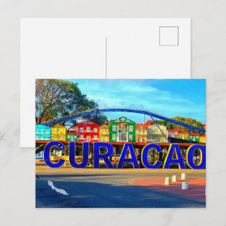 Cartão Postal Férias em Curaçao