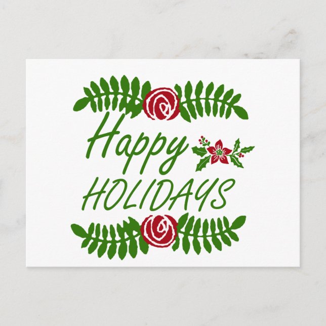 Cartão Postal Férias Felizes (Frente)