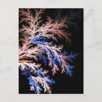 Cartão Postal Fern fractal