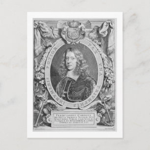 Cartão Postal Fernando III (1608-57) Arquiduque da Áustria, San