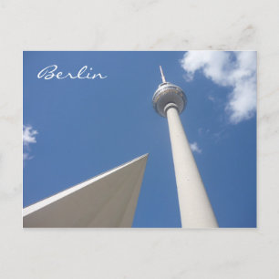 Cartão Postal fernsehturm berlin