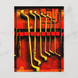 Cartão Postal Ferramentas Abrangentes Garage Bikes Correção de C