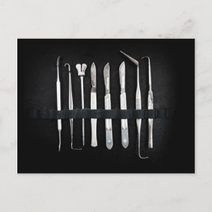 Cartão Postal Ferramentas de Embalagem Antigas Associadas