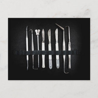 Cartão Postal Ferramentas de Embalagem Antigas Associadas