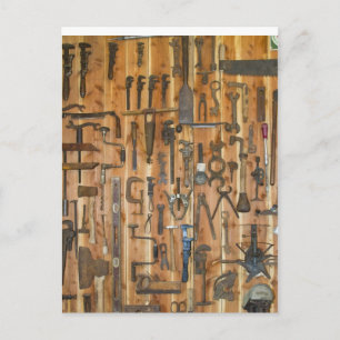 Cartão Postal Ferramentas do comércio