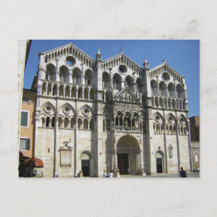 Cartão Postal Ferrara (Itália) - cattedrale