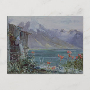 Cartão Postal Ferritet, Lago de Genebra, 1882