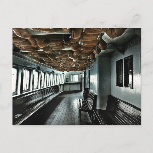 Cartão Postal Ferro da ilha de Toronto (Frente)