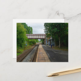 Cartão Postal Ferrovia Burnley Barracks - Lancashire Railways