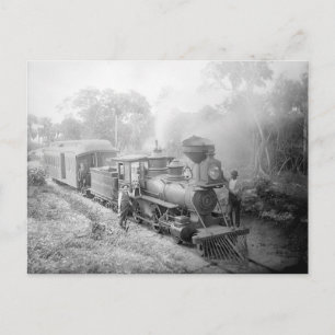 Cartão Postal Ferrovia Jupiter e Lake Worth, 1897