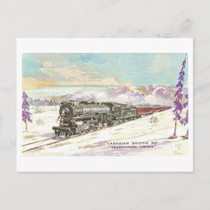 Cartão Postal Ferrovia Nacional Canadense, Transcanada Limited