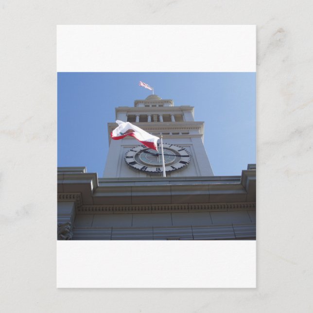 Cartão Postal Ferry Building São Francisco (Frente)