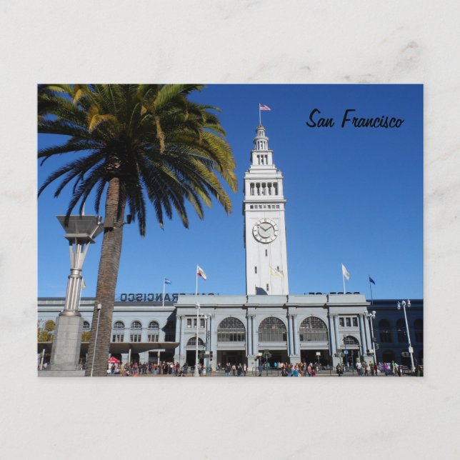 Cartão Postal Ferry Building - São Francisco (Frente)