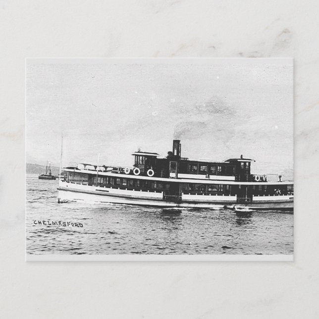 Cartão Postal Ferry Lady Chelmsford 1900 (Frente)