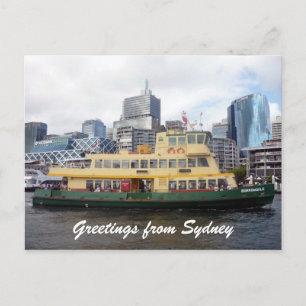 Cartão Postal ferry sydney