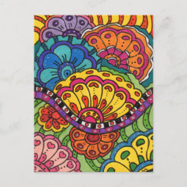 Cartão Postal Fest #3 da flor