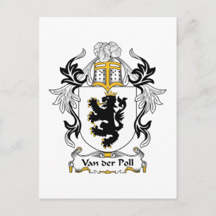 Cartão Postal Festa da Família Van der Poll